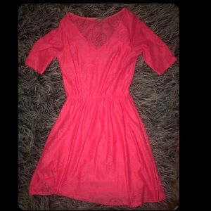 Hot Pink Spring/Summer Dress